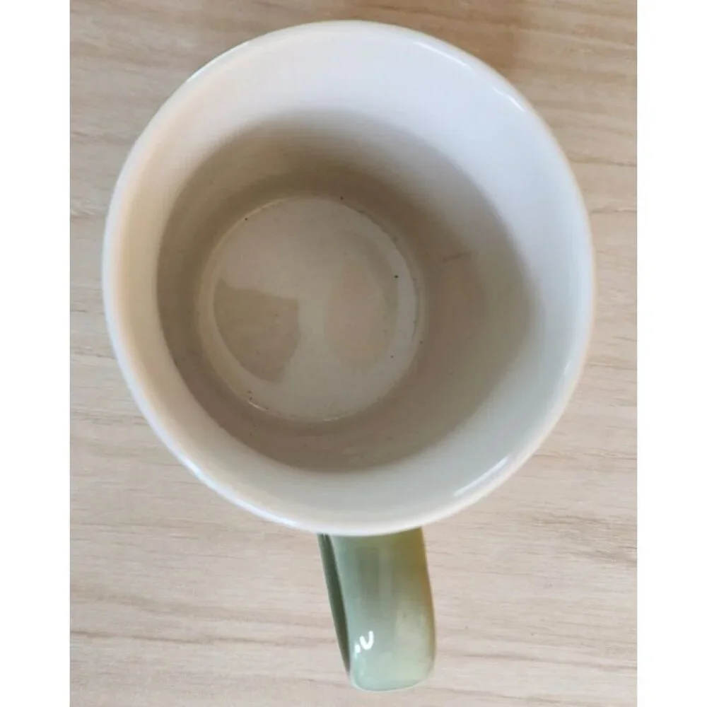 Starbucks Coffee Mug 2021 Green Leaf Mermaid 10 Fl Oz 4in Cup Coffee Bar